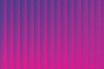 Illustration of abstract purple and pink striped background with grainy texture