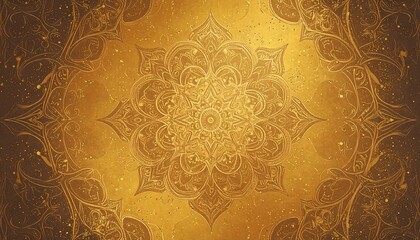 Ornate gold mandala pattern (11)