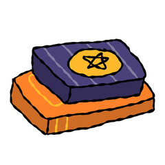 cat halloween doodle