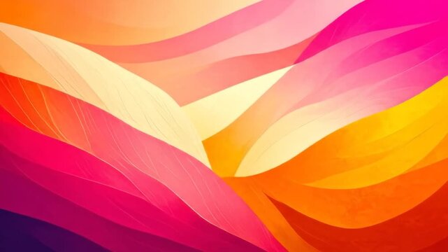 Abstract Colorful Wave Design Background
