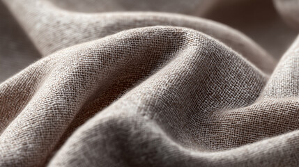 Clean Fabric Surface with Gentle Shadows and Folds