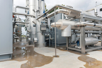 Bio-LNG (Biomethane) production plant in details. Turning organic waste into renewable alternative gas.