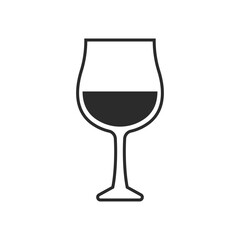 ワイン、カクテルなどお酒、アルコールのグラス1