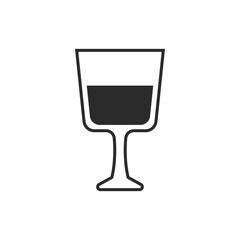 ワイン、カクテルなどお酒、アルコールのグラス3