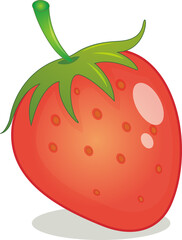 illustration of strawberry