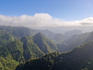 Explore the breathtaking landscapes of Madeira Levada dos Balcoes in Portugal during a clear day