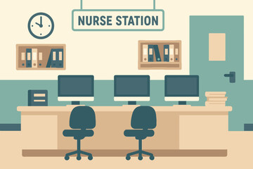 20250914_0055_Nurse Station Vector Art_simple_compose_01k526t32qe49r26n24jnav389 .eps