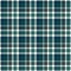 Teal and Green Modern Plaid Seamless Repeat
