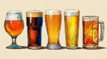 Testing different American beer brands (2)