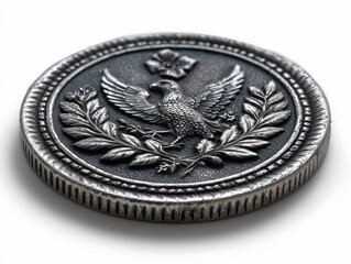 old silver coin