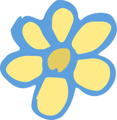 Hand-drawn, painting. Ideal for printing, decoration, decoupage, etc.Sakura, pink flowers, Plumeria.Tropical ,flowers