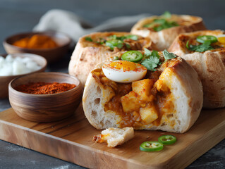 south african bunny chow