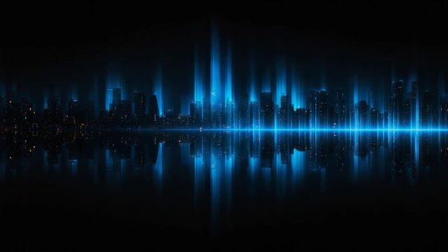 Cityscape night sounds