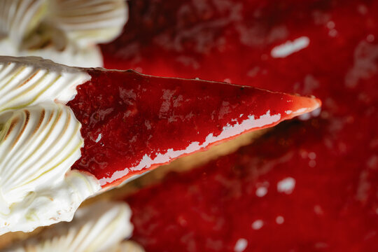 Artisanal holiday cake slice