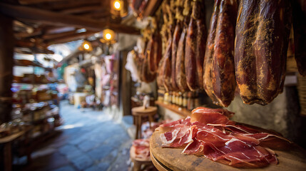  Journey to an Italian village famous for its cured meats and taste the local prosciutto at midday (3)