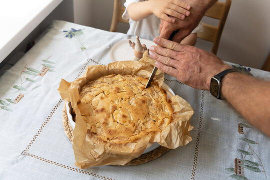 Fresh Apple Pie For Breakfast