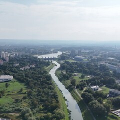 Obraz premium krajobraz miasta