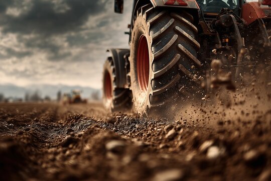 Ripping compacted layers with a subsoiler in dramatic soil texture under cloudy skies