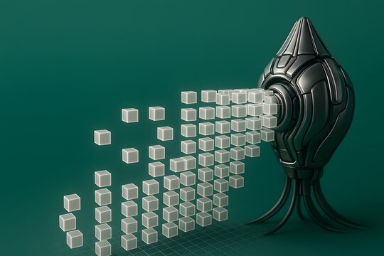 Conceptual illustration of automatic data generation for machine learning model training