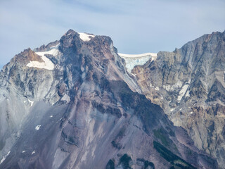 Majestic Rocky Mountains with Snowy Peaks in Squamish, BC, Canada