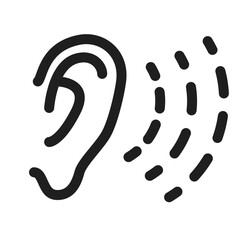 Ear Hearing Sound Icon