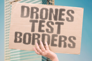 “Drones Test Borders” Allies scramble in defense. DRONE. BORDER. ALLY. DEFENSE. SCRAMBLE. SKY. ALERT.