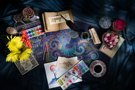 Naklejki Mindful  creative flow 