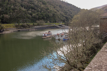 Fototapeta premium river in Ribeira Sacra, Spain