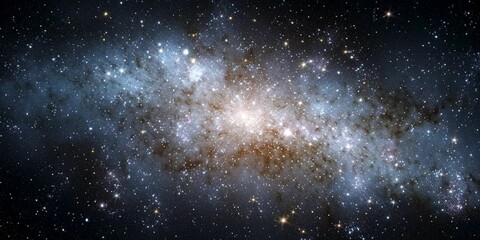 Large magellanic cloud is space filled with stars