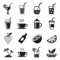 food and drink icons