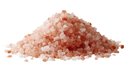 Pile of pink Himalayan salt crystals (7)