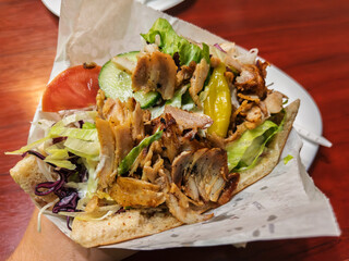 Classic Doner Kebab: Authentic German Cuisine Experience
