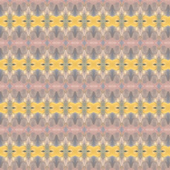 Obraz premium Soft pastel kaleidoscope pattern with symmetry and glowing textures, ideal for backgrounds, digital art, wallpaper, or seamless decorative surface design.