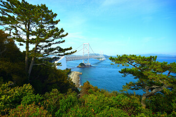 大鳴門橋　鳴門海峡大橋　鳴門海峡　渦潮　兵庫県南あわじ市