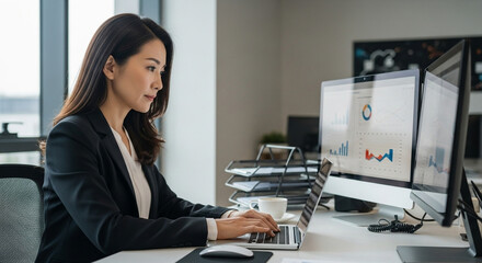 Young adult Indian businessman having business videocall with college at online conference meeting. Mature arabian smiling man studying learning course using pc laptop webcam at home office. Vertical