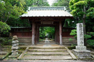 寿福寺 山門 鎌倉市