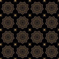 seamless damask pattern