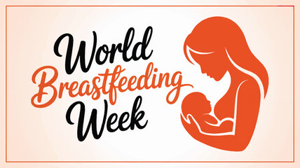 Celebrating World Breastfeeding Week A Minimalist Logo Design for Awareness & Support