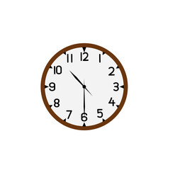 clock isolated on white