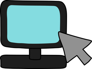 computer screen