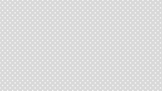 白色ドットが斜めに動く、灰色の背景動画。A video of white dots moving diagonally on a gray background.