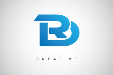 RD Creative Monogram Letter mark Logo – Modern Branding Design & Business Identity