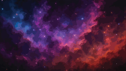 Galaxy Nebula Texture Background