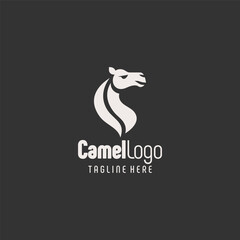 Sharp Black White Camel Artwork