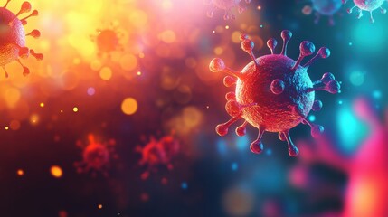 A digital infographic highlighting HIV prevention on blurred background