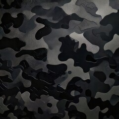 Abstract grayscale camouflage pattern (9)