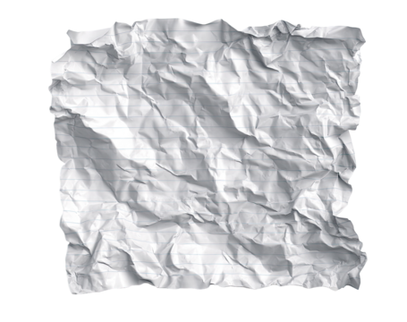 Crumpled lined paper (3)