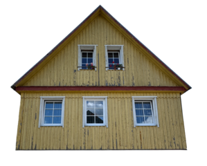 Old wooden family home.