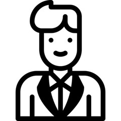 Businessman Office Icon
