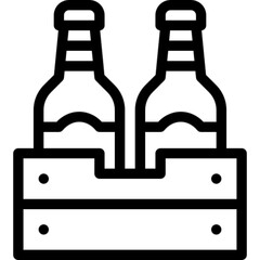 Beer Box Pack Icon